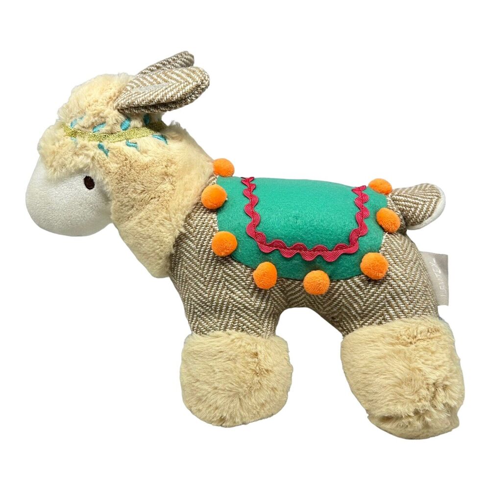 Levtex Baby LLAMA Plush Stuffed Toy & Blankie‎ ~ The Boho Collection